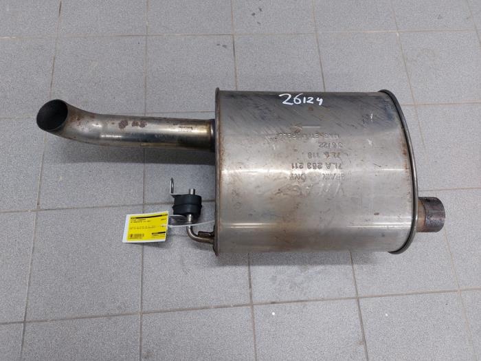 Auspuff Enddämpfer Volkswagen Transporter T6 2.0 TDI 150 