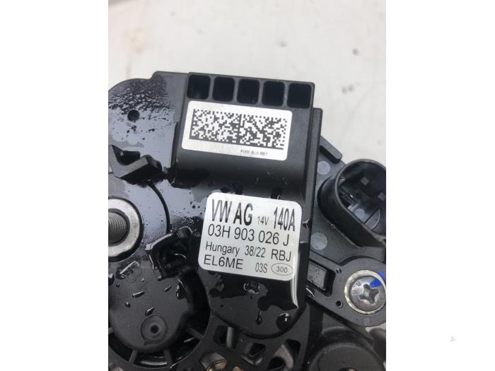 Used Dynamo Volkswagen Transporter T6 2.0 TDI 150 Price € 261,45 Margin scheme offered by Wessel Parts & Service B.V.