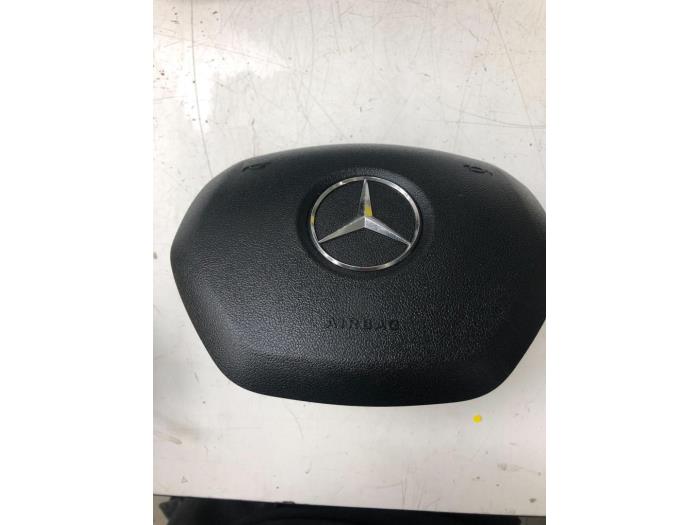 Left airbag (steering wheel) from a Mercedes-Benz ML III (166) 3.0 ML-350 BlueTEC V6 24V 4-Matic 2013