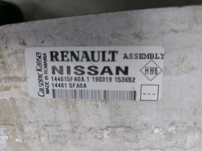 Usados Intercooler Nissan Micra (K14) 1.0 IG-T 100 Precio € 47,25 Norma de margen ofrecido por Wessel Parts & Service B.V.