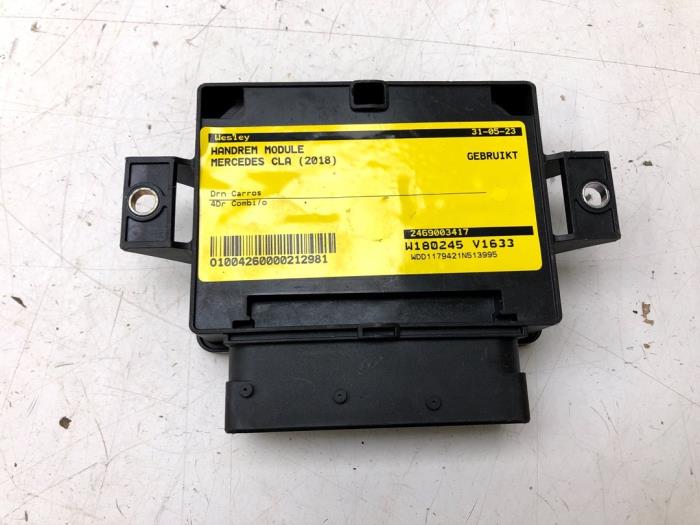 Parking brake module Mercedes CLA Shooting Brake 1.6 CLA-180 16V ...