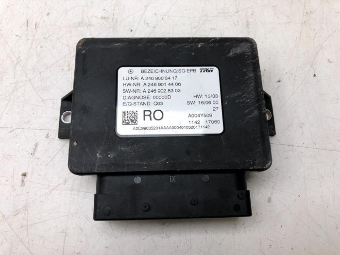 Parking brake module Mercedes CLA Shooting Brake 1.6 CLA-180 16V ...