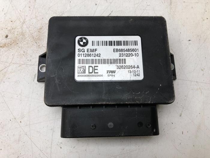 Używane Modul hamulca postojowego BMW X3 (F25) xDrive20d 16V Cena € 51,45 Procedura marży oferowane przez Wessel Parts & Service B.V.