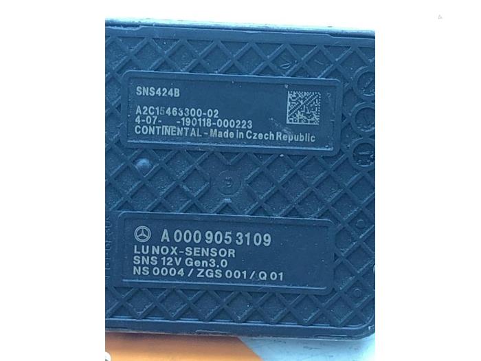 Używane Czujnik Nox Mercedes E (W213) E-220d 2.0 Turbo 16V Cena € 208,95 Procedura marży oferowane przez Wessel Parts & Service B.V.