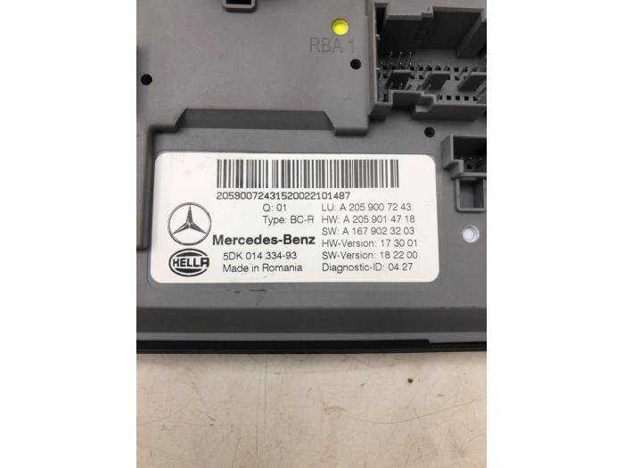 Sterownik Body Control z Mercedes-Benz GLC (X253) 2.0 C-220d 16V 4-Matic 2020