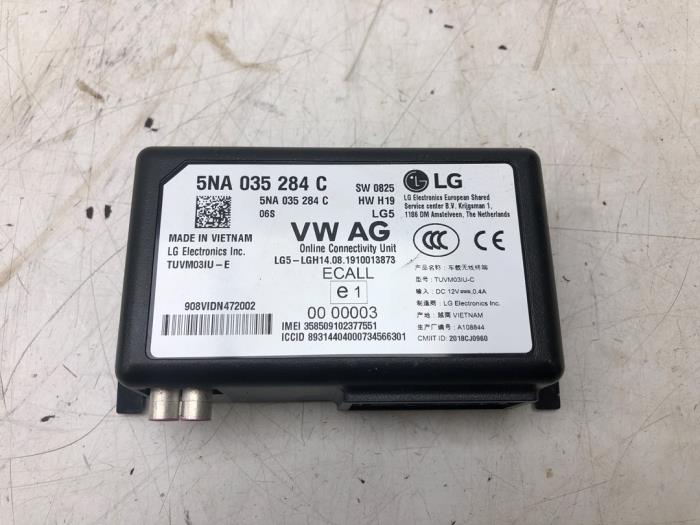 Używane Modul WiFi Skoda Superb (3V3) 2.0 TDI Cena € 93,45 Procedura marży oferowane przez Wessel Parts & Service B.V.