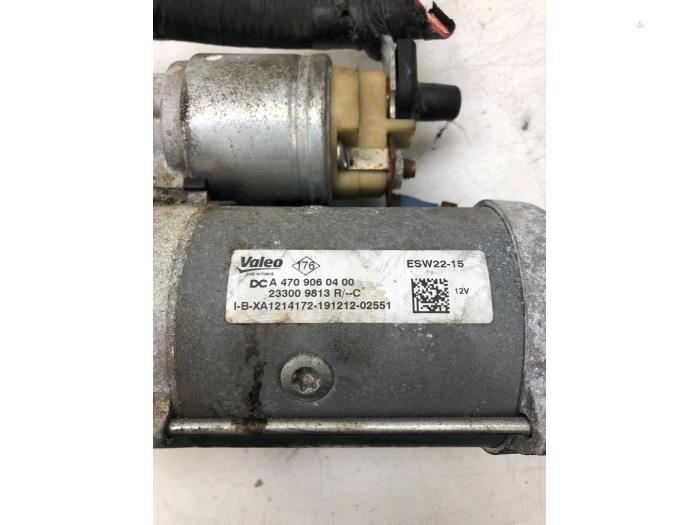 Anlasser van een Renault Master III (EV/HV/UV/VA/VB/VD/VF/VG/VJ) 2.3 dCi 145 16V FWD 2020