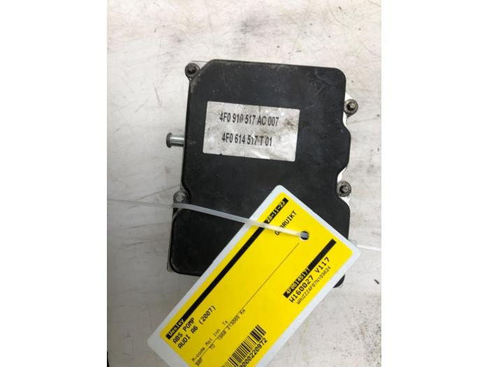 Begagnade ABS-pump Audi A6 (C6) 2.0 TDI 16V Pris € 103,95 Marginaltabell erbjuds av Wessel Parts & Service B.V.
