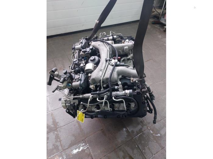 Motor de un Porsche Cayenne II (92A) 4.2 S Diesel V8 32V 2017