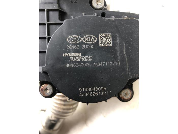 Boîtier accélérateur d'un Kia Sportage (QL) 1.6 CRDi 16V 116 2019