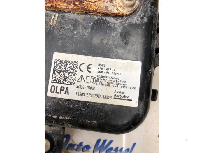 Airbag droite (tableau de bord) d'un Kia Sportage (QL) 1.6 CRDi 16V 116 2019