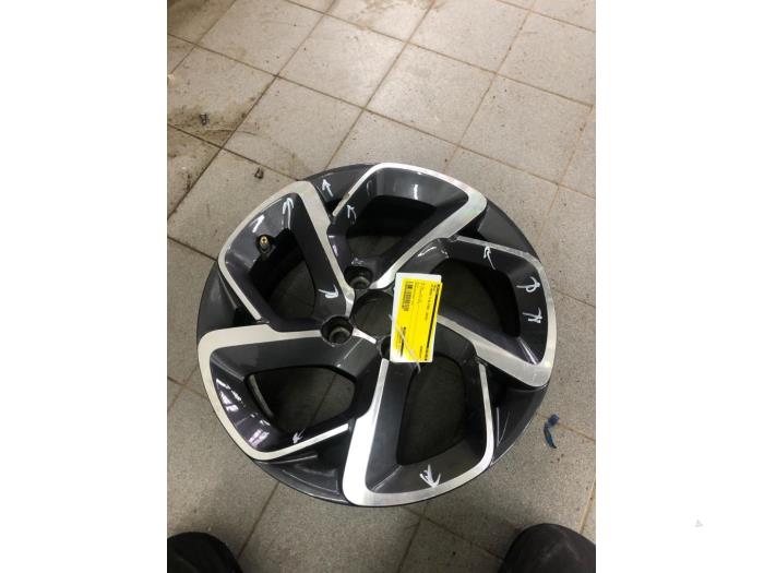 Używane Obrecz Citroen C-Elysee (DD) 1.2 PureTech 82 12V Cena € 103,95 Procedura marży oferowane przez Wessel Parts & Service B.V.