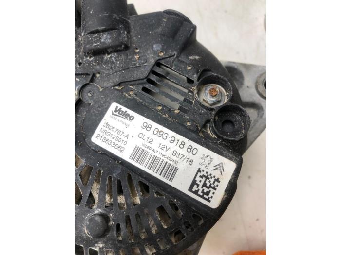 Gebrauchte Dynamo Citroen C-Elysee (DD) 1.2 PureTech 82 12V Preis auf Anfrage angeboten von Wessel Parts & Service B.V.