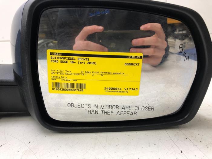 Außenspiegel rechts van een Ford Edge 2019