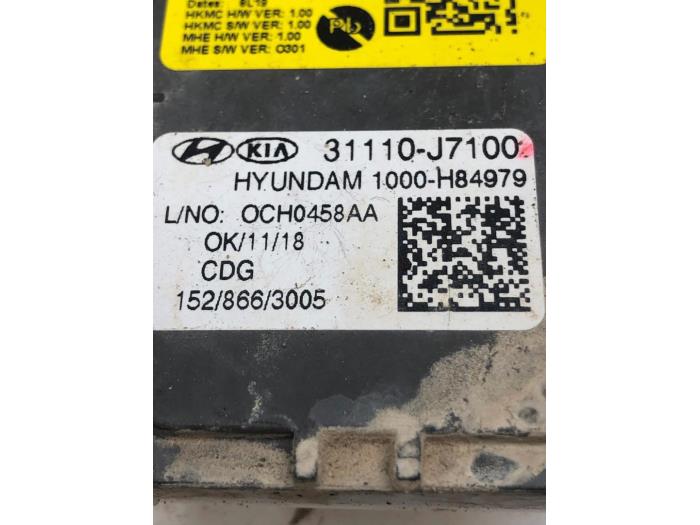 Bomba eléctrica de combustible de un Kia Ceed (CDB5/CDBB) 1.4 T-GDI 16V 2019