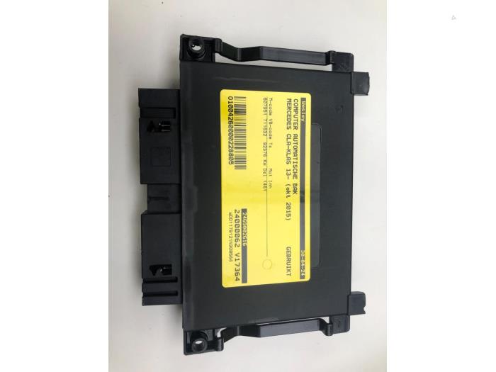 Used Automatic gearbox computer Mercedes CLA Shooting Brake (117.9) 1.5 CLA-180 d 16V Price € 156,45 Margin scheme offered by Wessel Parts & Service B.V.