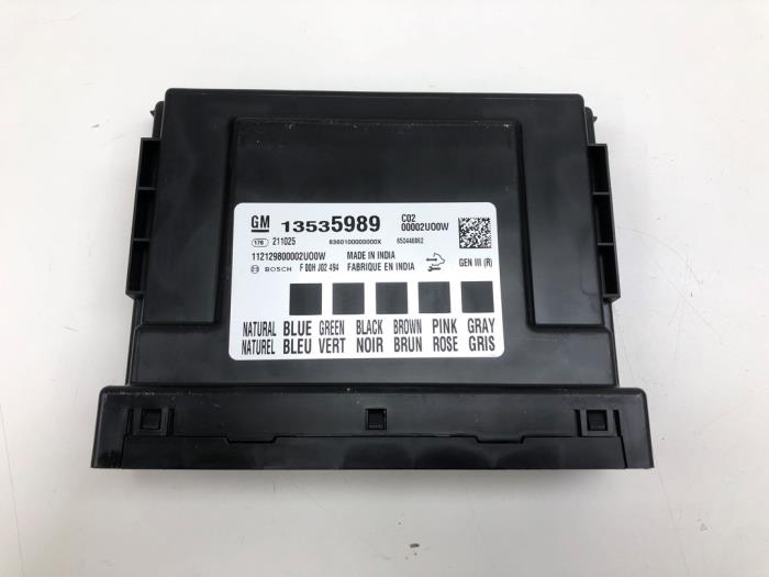 Used Body control computer Opel Astra K Sports Tourer 1.2 Turbo 12V Price € 93,45 Margin scheme offered by Wessel Parts & Service B.V.