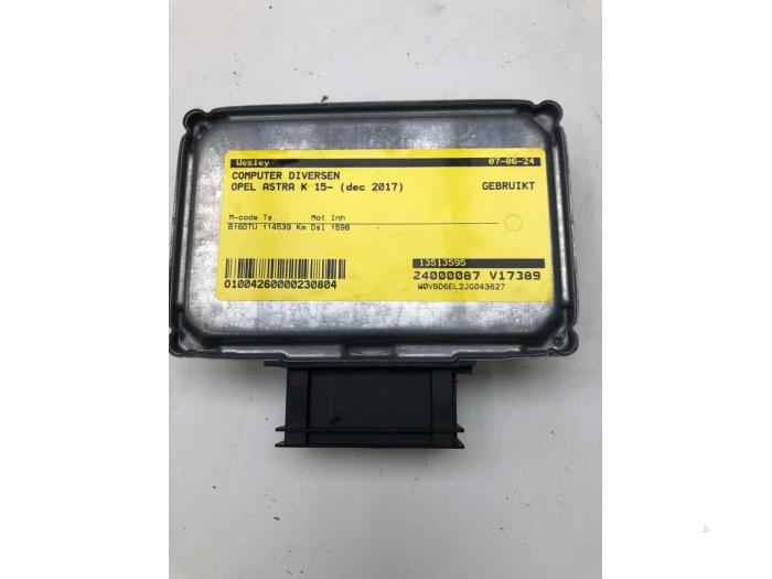 Used Computer, miscellaneous Opel Astra K 1.6 CDTI 110 16V Price € 61,95 Margin scheme offered by Wessel Parts & Service B.V.