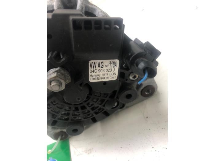 Begagnade Dynamo Volkswagen Up! (121) 1.0 12V EcoFuel Pris € 61,95 Marginaltabell erbjuds av Wessel Parts & Service B.V.