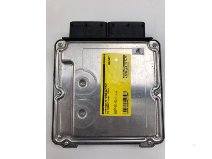 Used Engine management computer Volkswagen Passat Variant (3G5) 2.0 TDI 16V 150 Price € 208,95 Margin scheme offered by Wessel Parts & Service B.V.