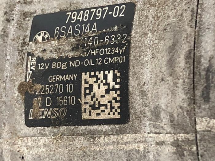 Gebrauchte Klimapumpe BMW 1 serie (F40) 116d 1.5 12V TwinPower Preis € 208,95 Margenregelung angeboten von Wessel Parts & Service B.V.