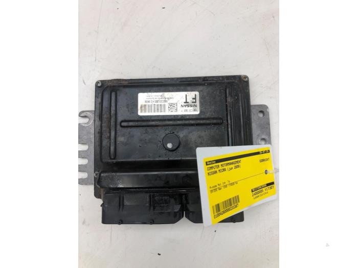 Used Engine management computer Nissan Micra (K12) 1.2 16V Price € 61,95 Margin scheme offered by Wessel Parts & Service B.V.