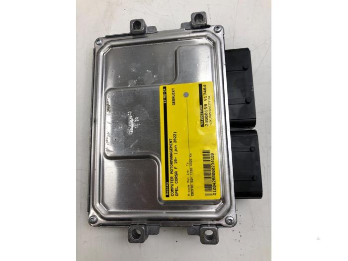 Used Engine management computer Opel Corsa F (UB/UH/UP) 1.2 12V 75 Price € 131,25 Margin scheme offered by Wessel Parts & Service B.V.