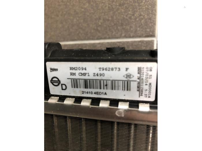 Gebrauchte Kühler Nissan Qashqai (J11) 1.2 DIG-T 16V Preis € 82,95 Margenregelung angeboten von Wessel Parts & Service B.V.