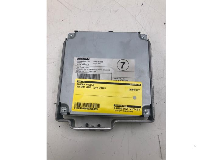 Używane Modul kamery Nissan Juke (F15) 1.5 dCi Cena € 183,75 Procedura marży oferowane przez Wessel Parts & Service B.V.