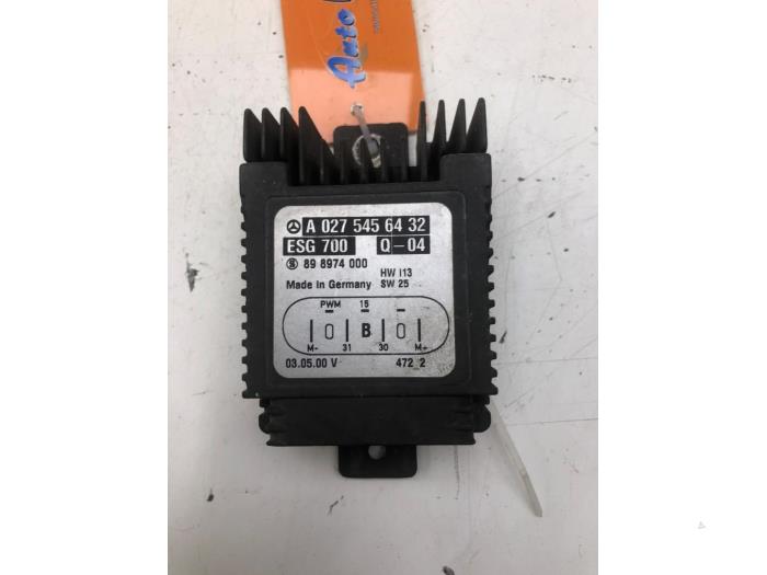 Used Cooling computer Mercedes S (W220) 4.3 S-430 V8 24V Price € 51,45 Margin scheme offered by Wessel Parts & Service B.V.