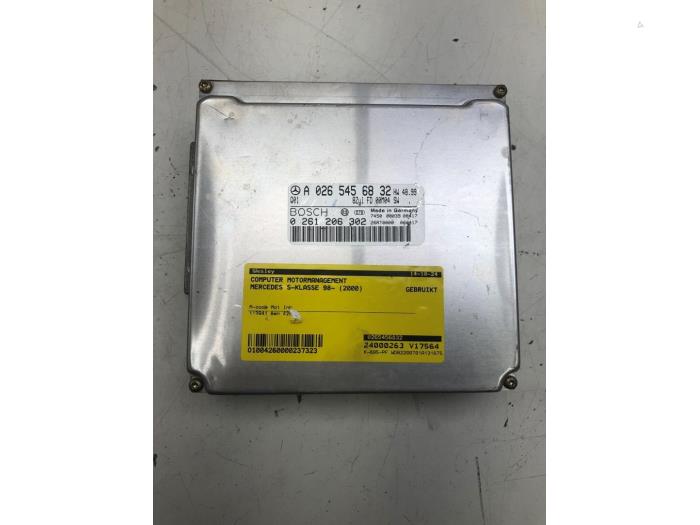 Used Engine management computer Mercedes S (W220) 4.3 S-430 V8 24V Price € 103,95 Margin scheme offered by Wessel Parts & Service B.V.