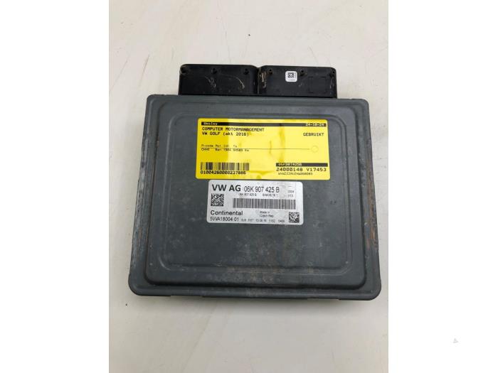 Used Engine management computer Volkswagen Golf VII (AUA) 2.0 GTI 16V Performance Package Price € 313,95 Margin scheme offered by Wessel Parts & Service B.V.