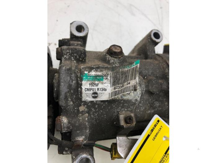 Usagé Compresseur de clim Mini Mini (R56) 1.6 16V Cooper S Prix € 103,95 Règlement à la marge proposé par Wessel Parts & Service B.V.