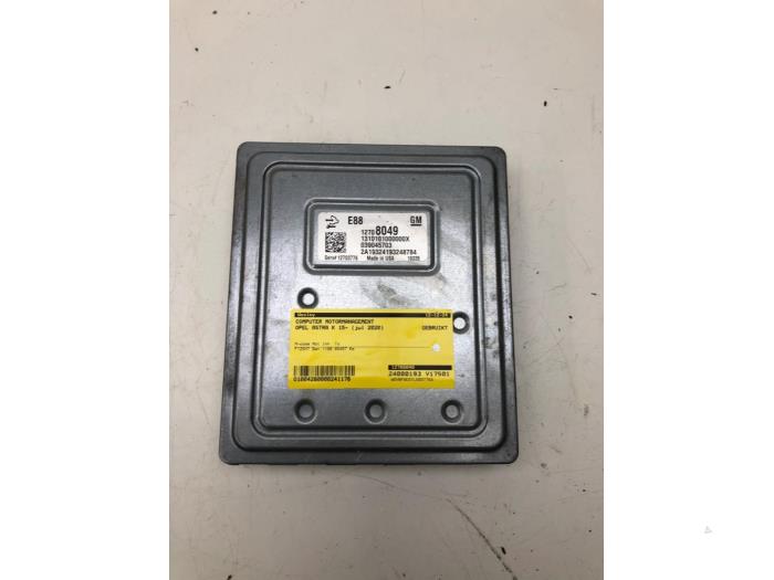 Used Engine management computer Opel Astra K 1.2 Turbo 12V Price € 261,45 Margin scheme offered by Wessel Parts & Service B.V.