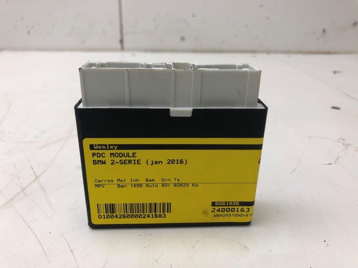 Begagnade PDC-modul BMW 2 serie Active Tourer (F45) 218i 1.5 TwinPower Turbo 12V Pris € 61,95 Marginaltabell erbjuds av Wessel Parts & Service B.V.