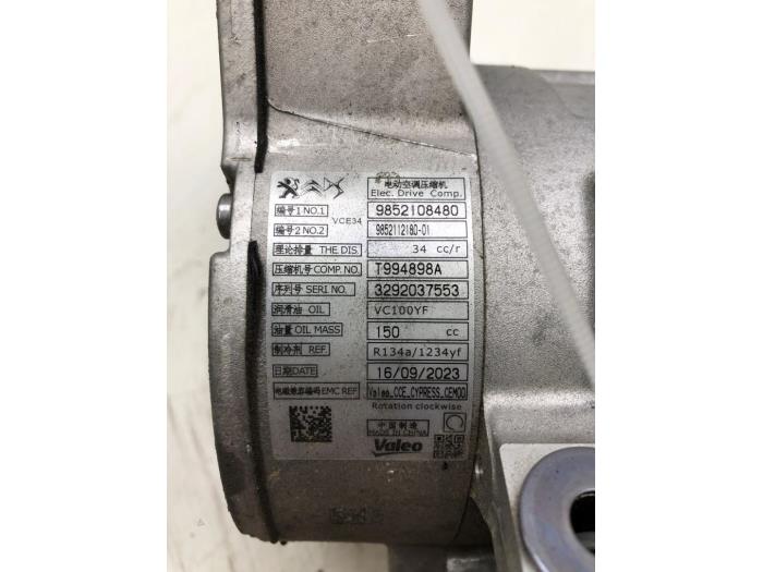 Gebrauchte Klimapumpe Opel Astra L (F3/FB/FM/FP) 1.6 Plug-in Hybrid Turbo 16V Preis € 786,45 Margenregelung angeboten von Wessel Parts & Service B.V.