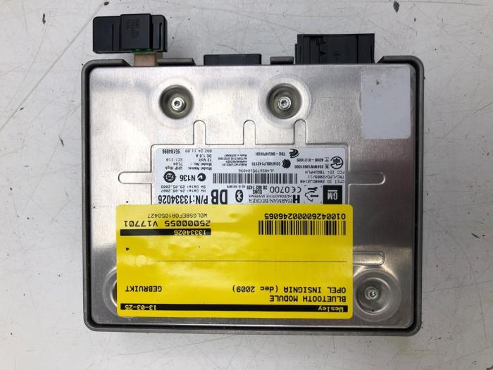 Begagnade Bluetooth-modul Opel Insignia Sports Tourer 2.8 V6 Turbo 24V 4x4 Ecotec Pris € 47,25 Marginaltabell erbjuds av Wessel Parts & Service B.V.