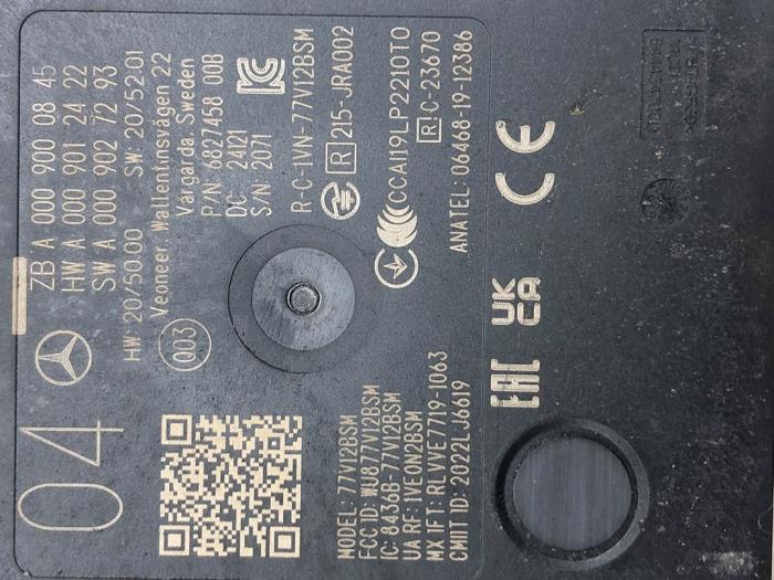 Begagnade Radarsensor Mercedes C (W206) C-300 e 2.0 Turbo Pris € 236,25 Marginaltabell erbjuds av Wessel Parts & Service B.V.