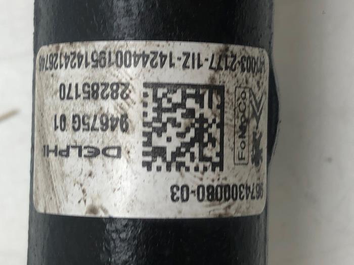 Usagé Système d'injection Ford Kuga II (DM2) 2.0 TDCi 16V 180 4x4 Prix € 51,45 Règlement à la marge proposé par Wessel Parts & Service B.V.