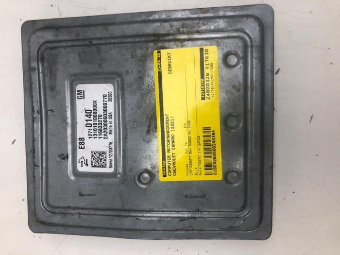 Used Engine management computer Chevrolet Camaro 2.0 Turbo 16V Price € 156,45 Margin scheme offered by Wessel Parts & Service B.V.