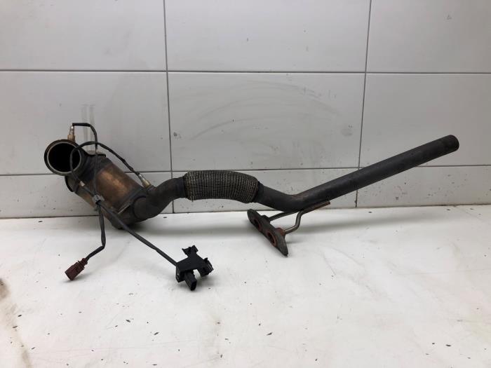 Używane Katalizator Volkswagen Golf VII (AUA) 1.2 TSI 16V Cena € 236,25 Procedura marży oferowane przez Wessel Parts & Service B.V.