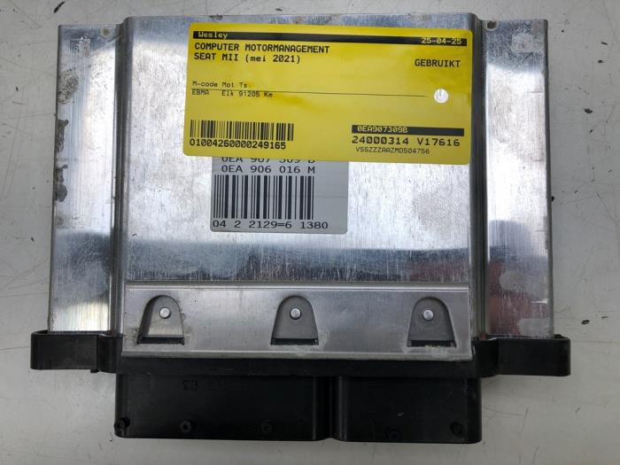 Used Engine management computer Seat Mii Electric Price € 131,25 Margin scheme offered by Wessel Parts & Service B.V.