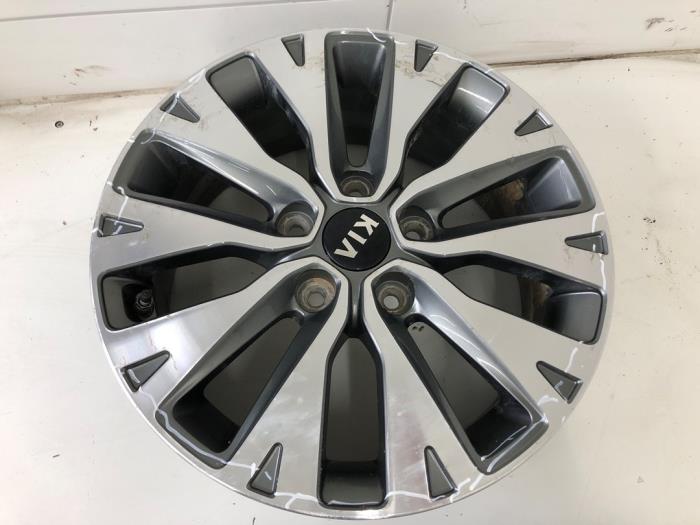 Używane Obrecz Kia Cee'd (JDB5) 1.4 CRDi 16V Cena € 103,95 Procedura marży oferowane przez Wessel Parts & Service B.V.