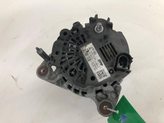 Begagnade Dynamo Volkswagen Polo VI (AW1) 1.6 TDI 16V 80 Pris € 93,45 Marginaltabell erbjuds av Wessel Parts & Service B.V.