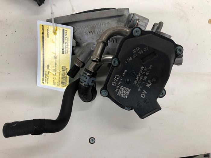 Gebrauchte Drosselklappengehäuse Volkswagen Polo VI (AW1) 1.6 TDI 16V 80 Preis € 40,95 Margenregelung angeboten von Wessel Parts & Service B.V.