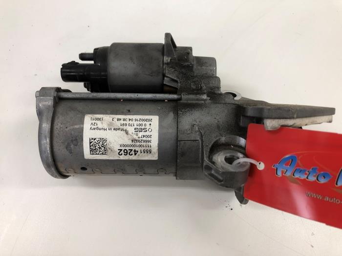 Used Starter Opel Astra K 1.2 Turbo 12V Price € 61,95 Margin scheme offered by Wessel Parts & Service B.V.