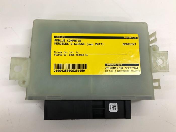 Used Adblue Computer Mercedes S (222.0/222.1) 3.0 S-400d 4-Matic Price € 52,50 Margin scheme offered by Wessel Parts & Service B.V.