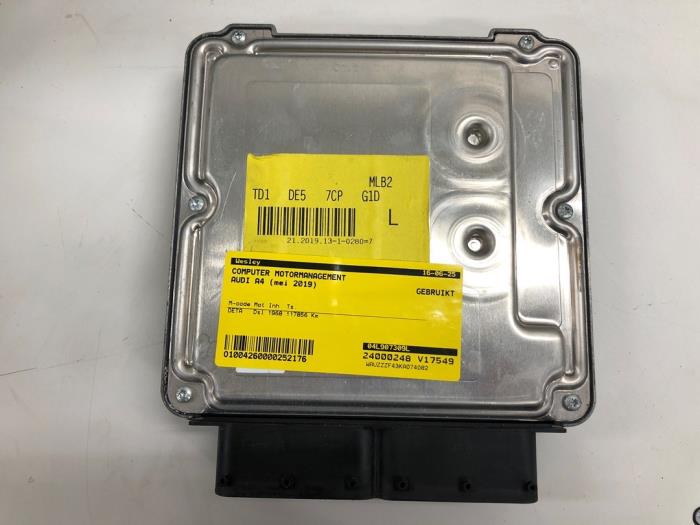 Used Engine management computer Audi A4 Avant (B9) 2.0 40 TDI 16V Price € 183,75 Margin scheme offered by Wessel Parts & Service B.V.