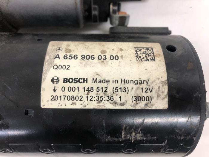 Begagnade Startmotor Mercedes S (222.0/222.1) 3.0 S-400d 4-Matic Pris € 131,25 Marginaltabell erbjuds av Wessel Parts & Service B.V.