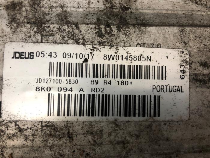 Usagé Intercooler Audi A5 Sportback (F5A/F5F) 2.0 TFSI Mild Hybrid 16V Prix € 103,95 Règlement à la marge proposé par Wessel Parts & Service B.V.